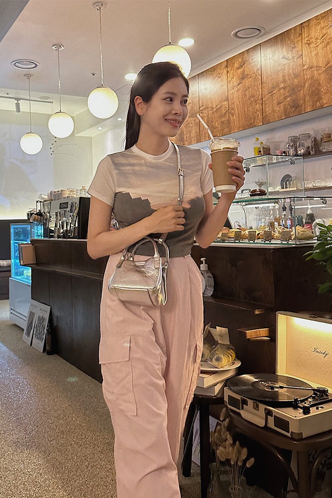 Bibi mini handbag (비비 미니 핸드백) / Silver